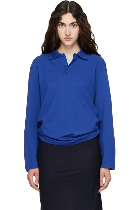 SSENSE Exclusive Blue Diana Polo