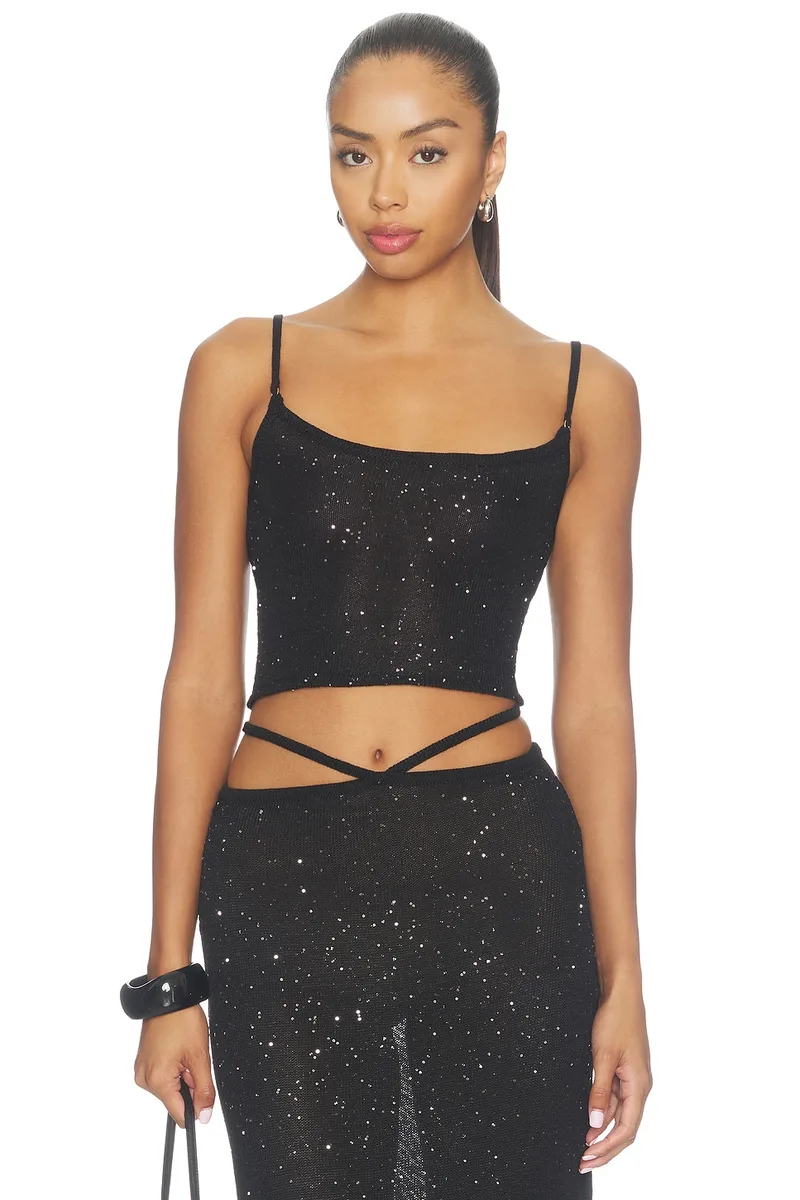 LSPACE Last Light Top in Black