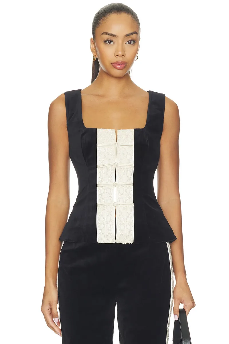 Posse Florian Top in Black