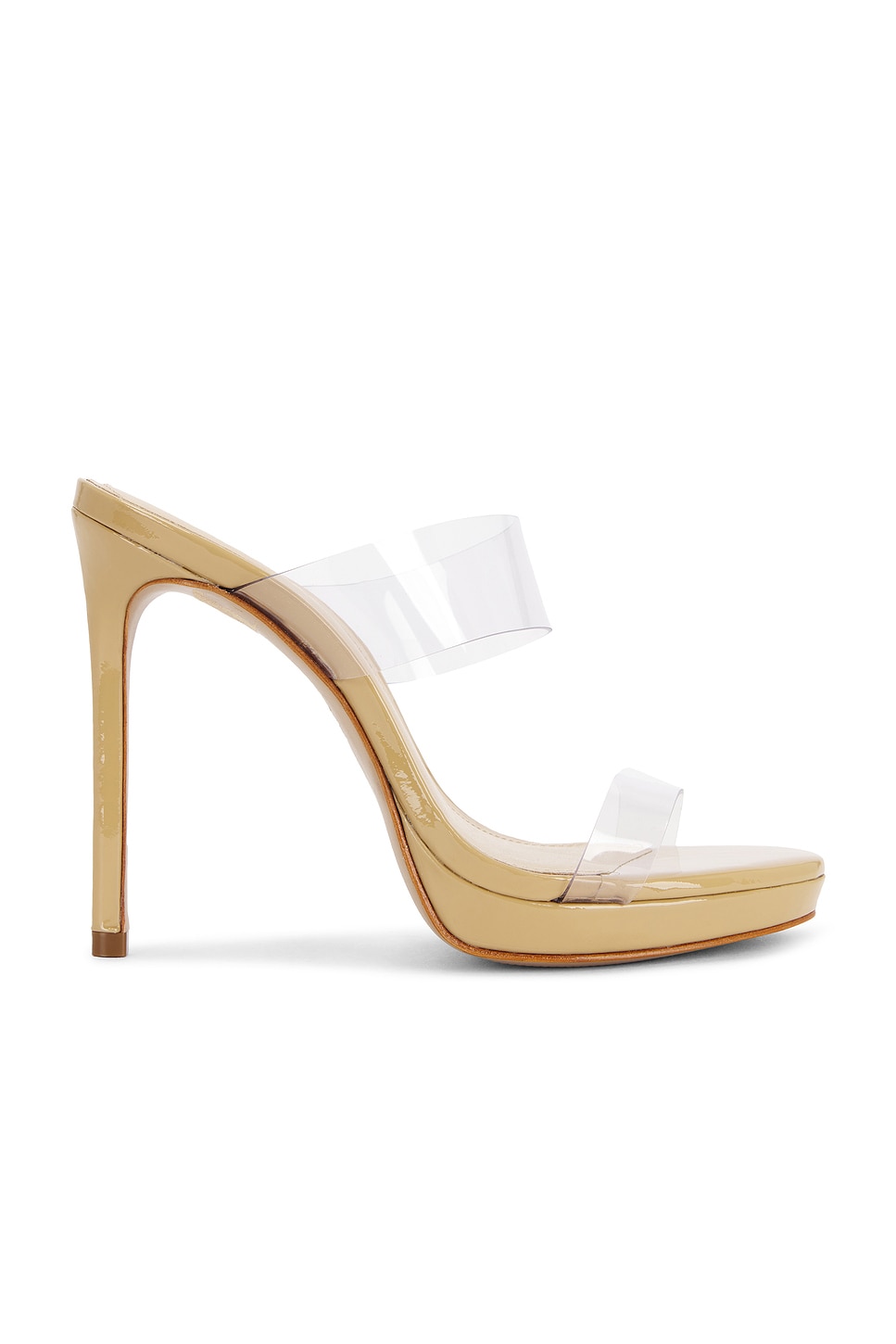 Schutz Ariella Platform Sandal in Beige