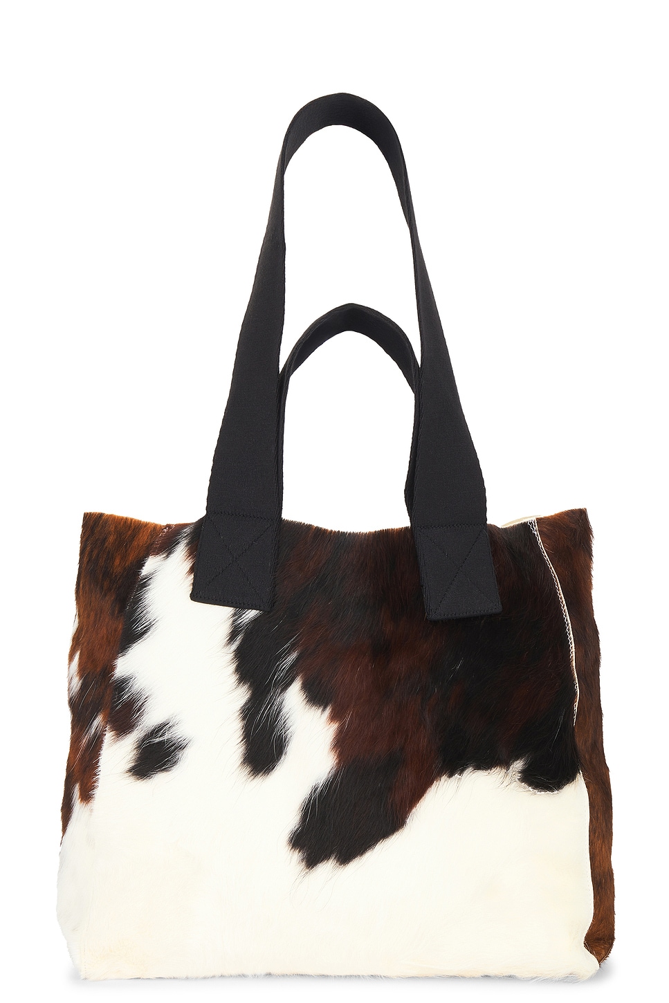 ALLSAINTS Izzy Tote Bag in Cow Print