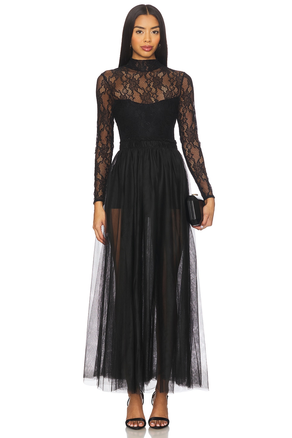 Steve Madden Shiloh Dress in Black Onyx