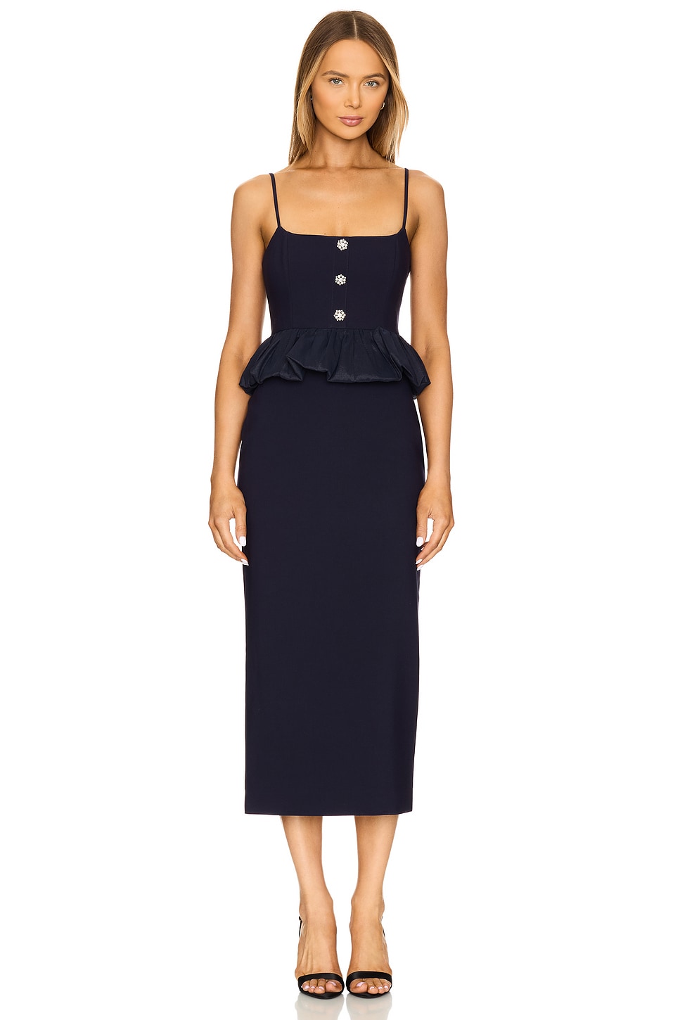 LIKELY Taffia Dress in Navy