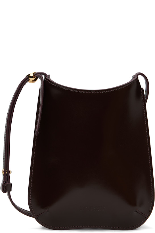 Burgundy 'The Bisou phone pouch' Bag