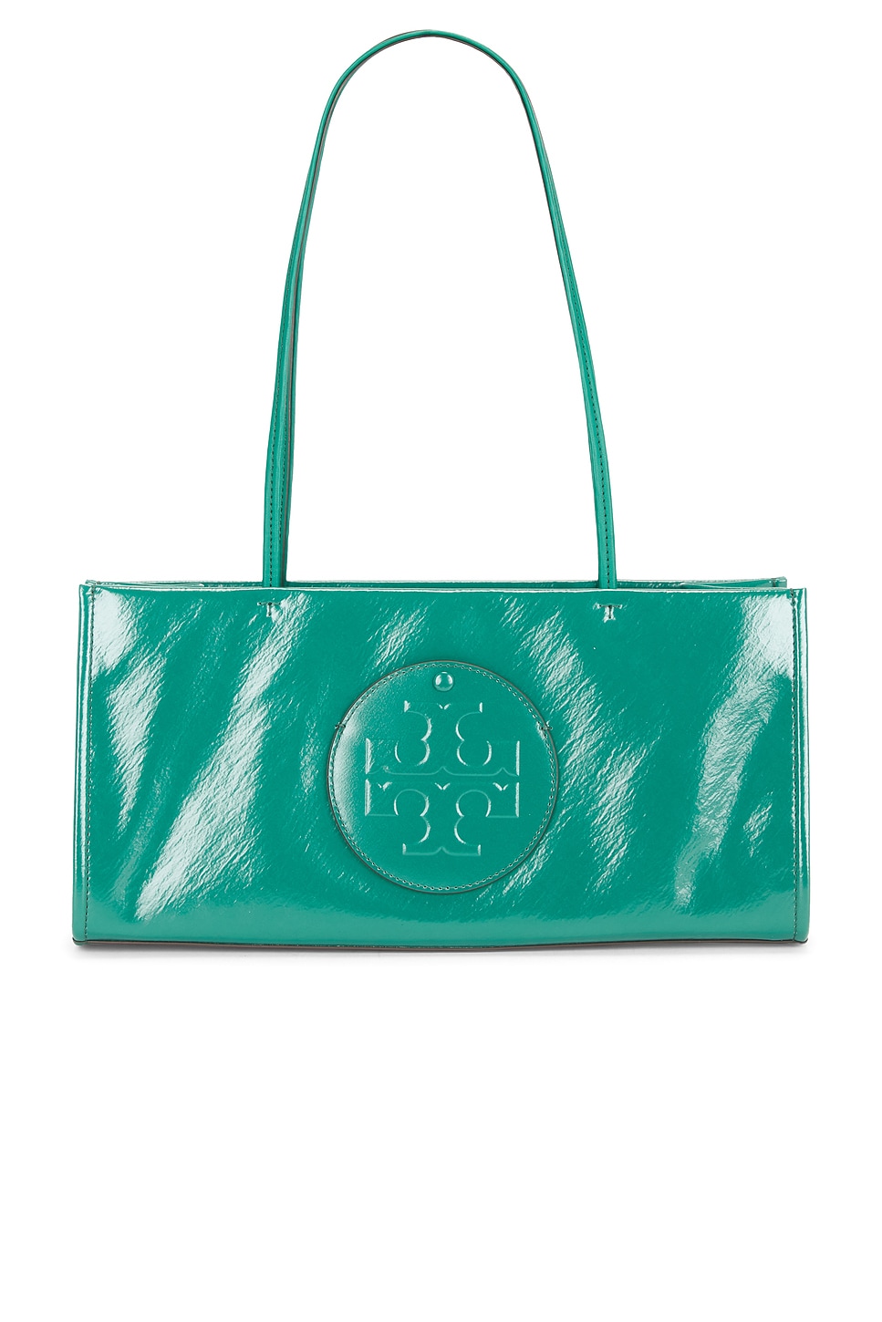 Tory Burch BOLSO TOTE HORIZONTAL ELLA NYLON in Bright Malachite