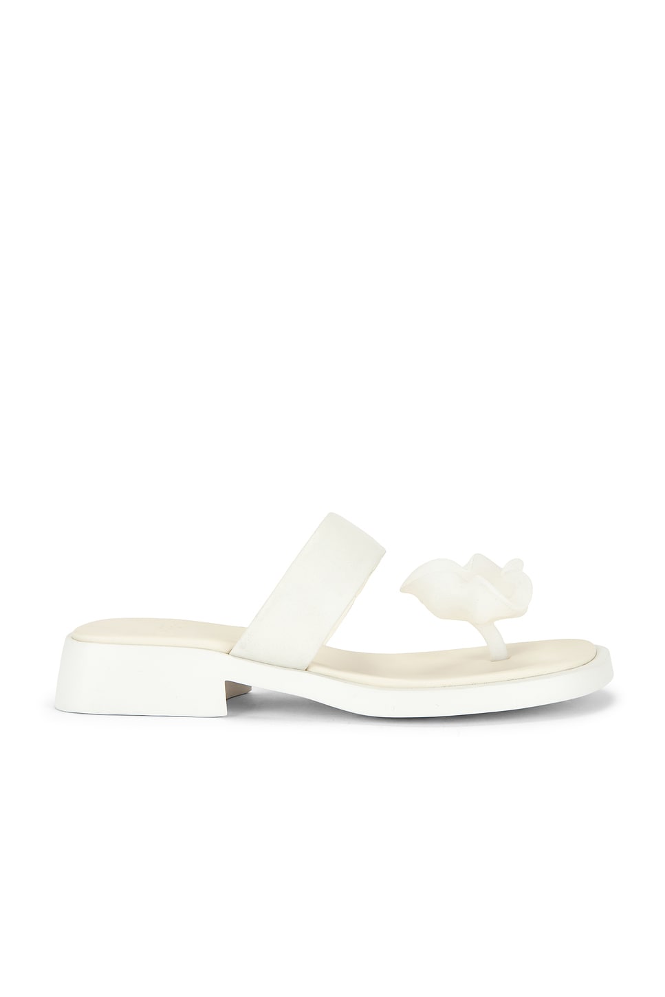 Camper Dana Sandal in White Natural