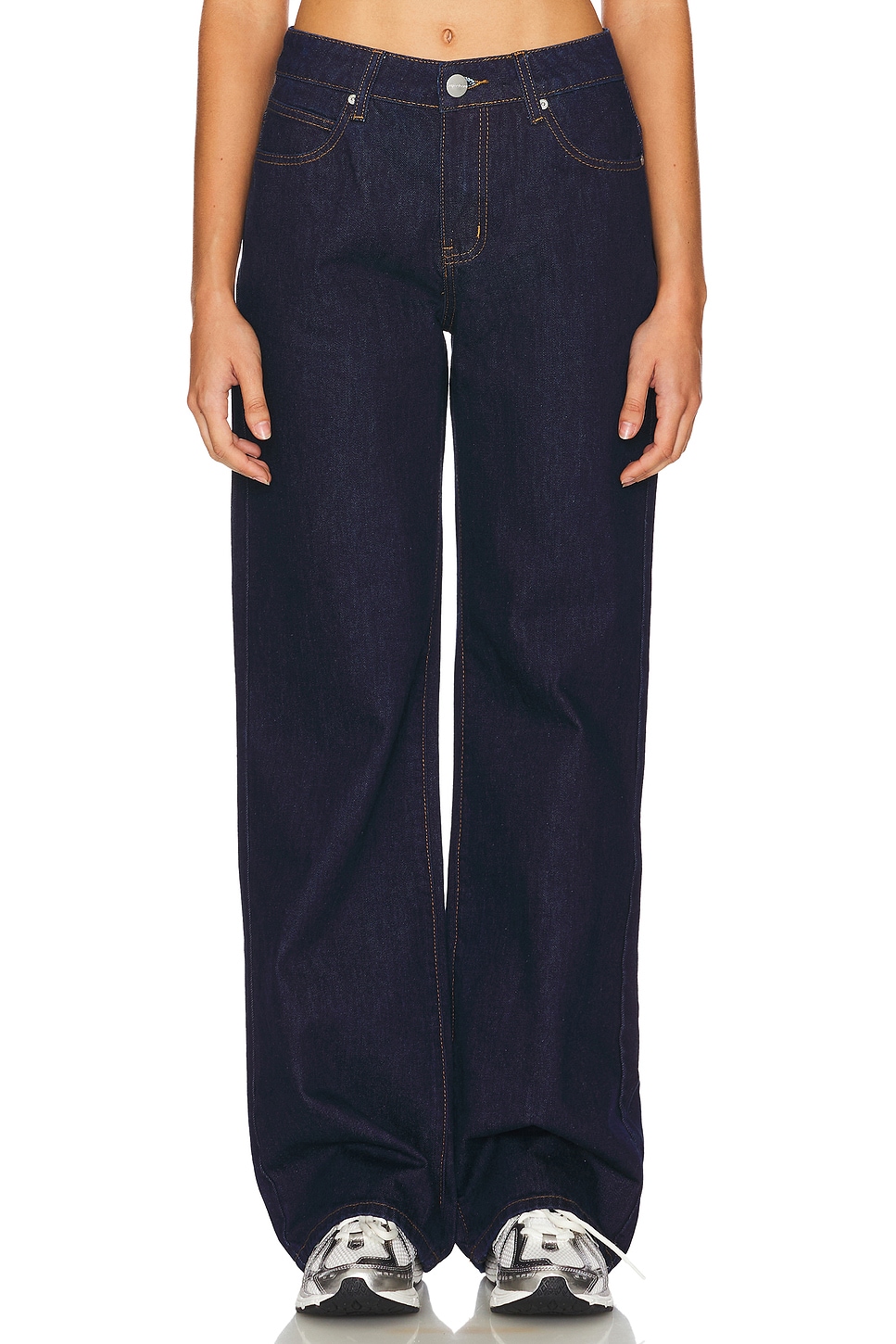 superdown Laya Baggy Jean in Dark Wash