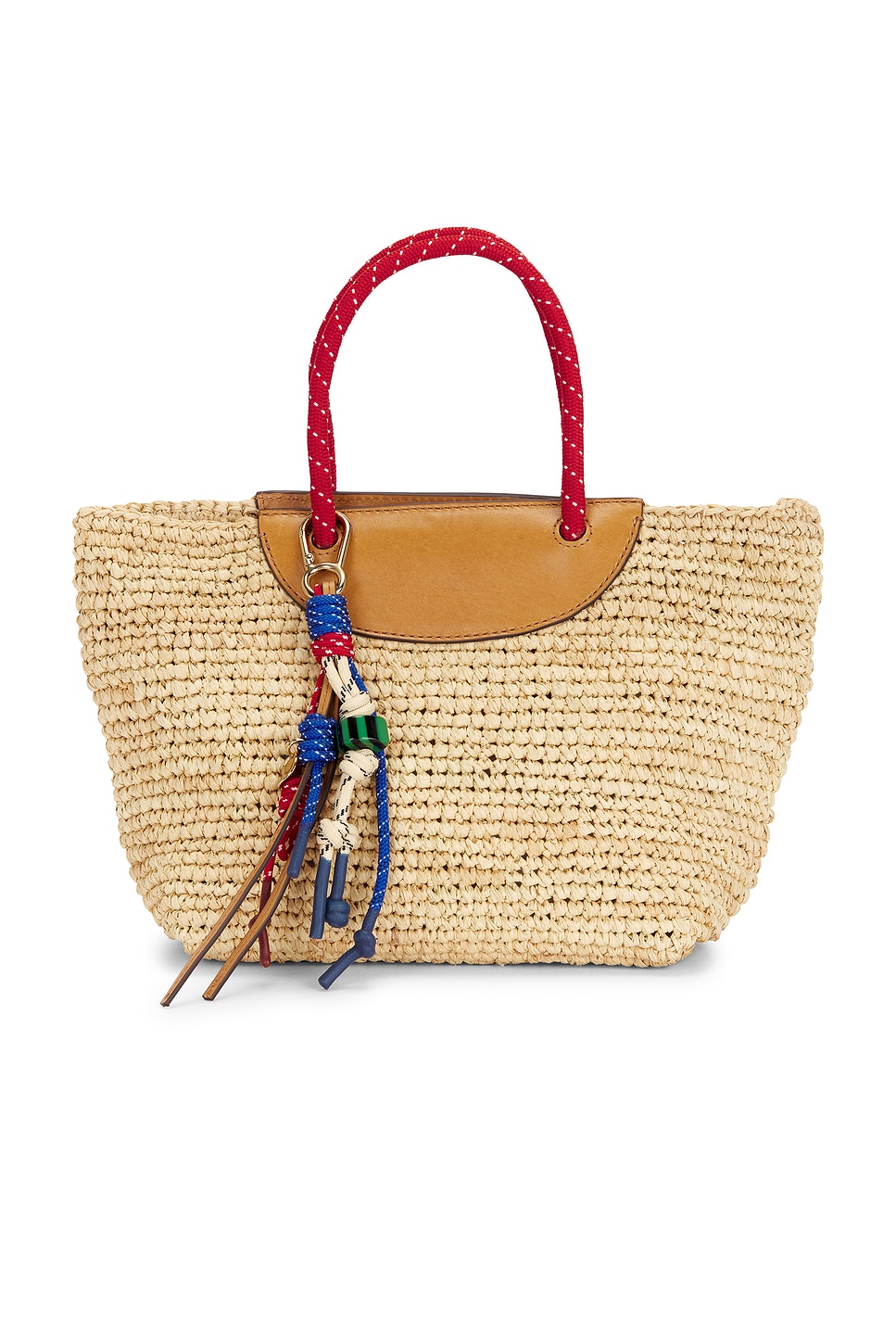 Madewell BOLSO TOTE in Festival Red Multi
