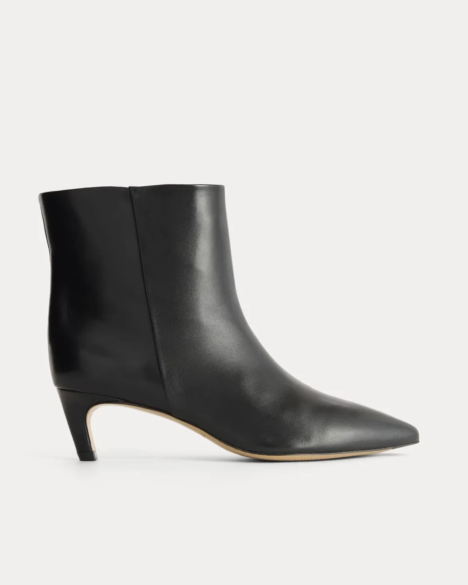 Studio Kitten Heel Bootie | Black