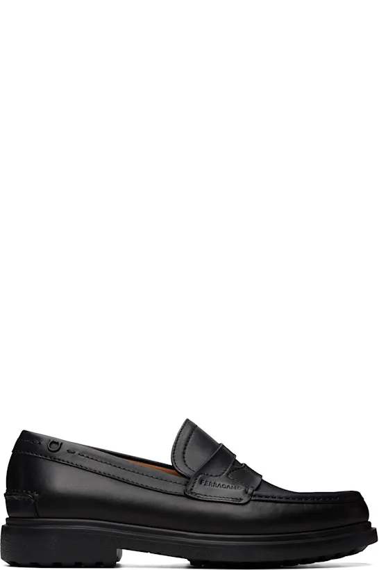 Black Brema Loafers
