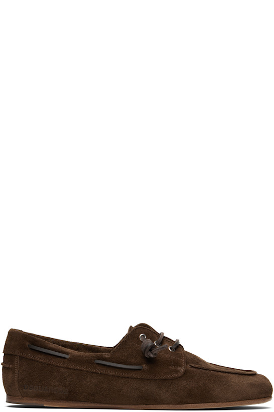 Brown D2 College Boat Shoes