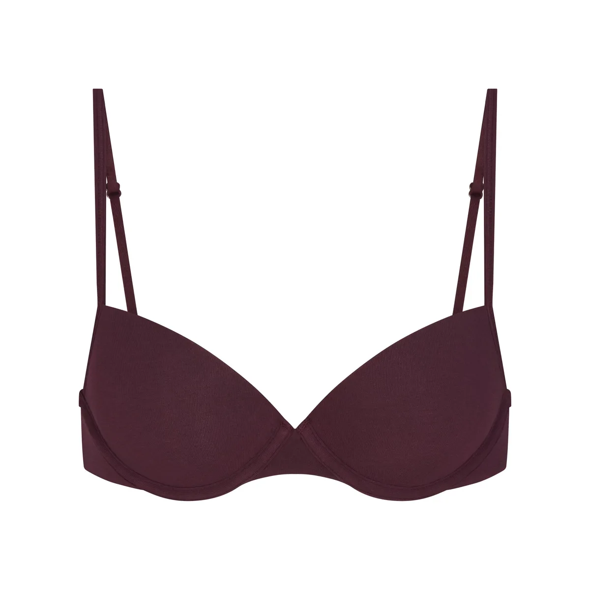 EVERYDAY COTTON T-SHIRT BRA | CURRANT