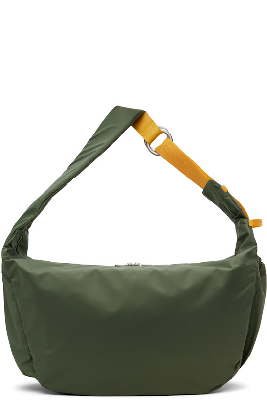 Khaki Ark Solid L Shoulder Bag