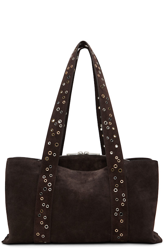 Brown Shell Duffel Bag