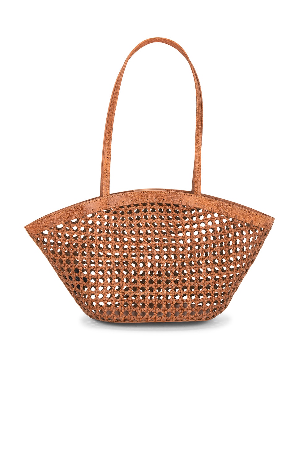 Madewell CANING 手提包 in Toasted Coconut