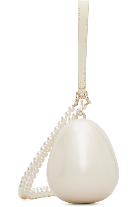 Off-White Pearl Egg Bag