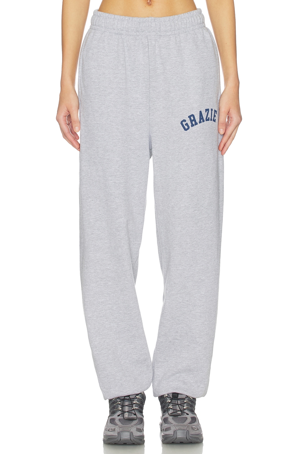 DEPARTURE Grazie Sweatpants With Pockets in Grey