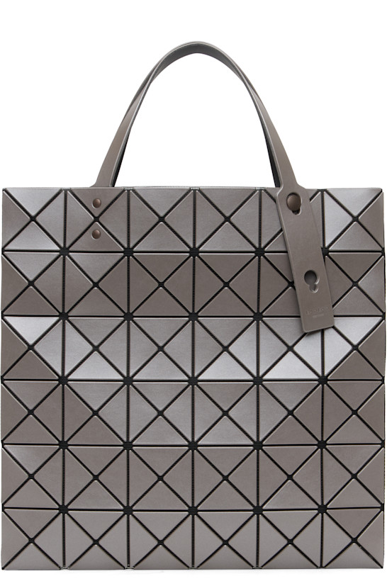 Brown Lucent Metallic Tote