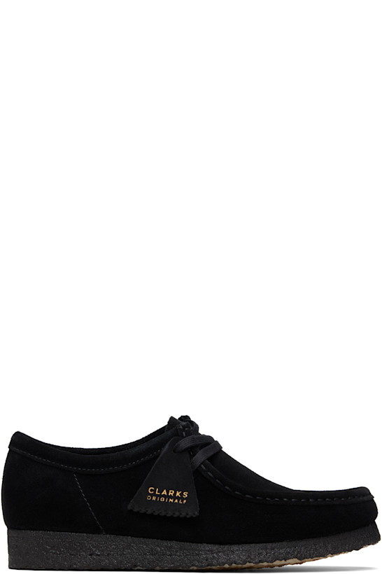 Black Wallabee Derbys