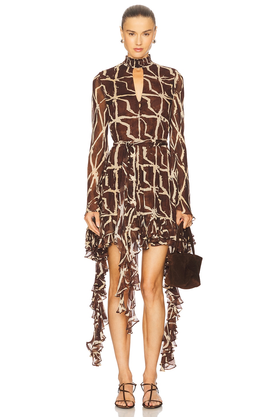 Alexis Amalia Dress in Sable