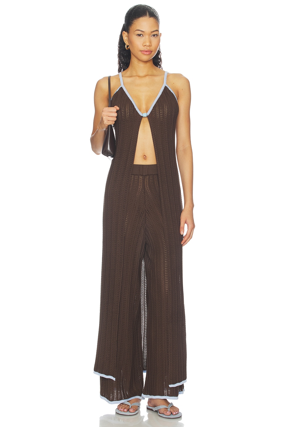 Baobab Clarissa Top in Moca Blue