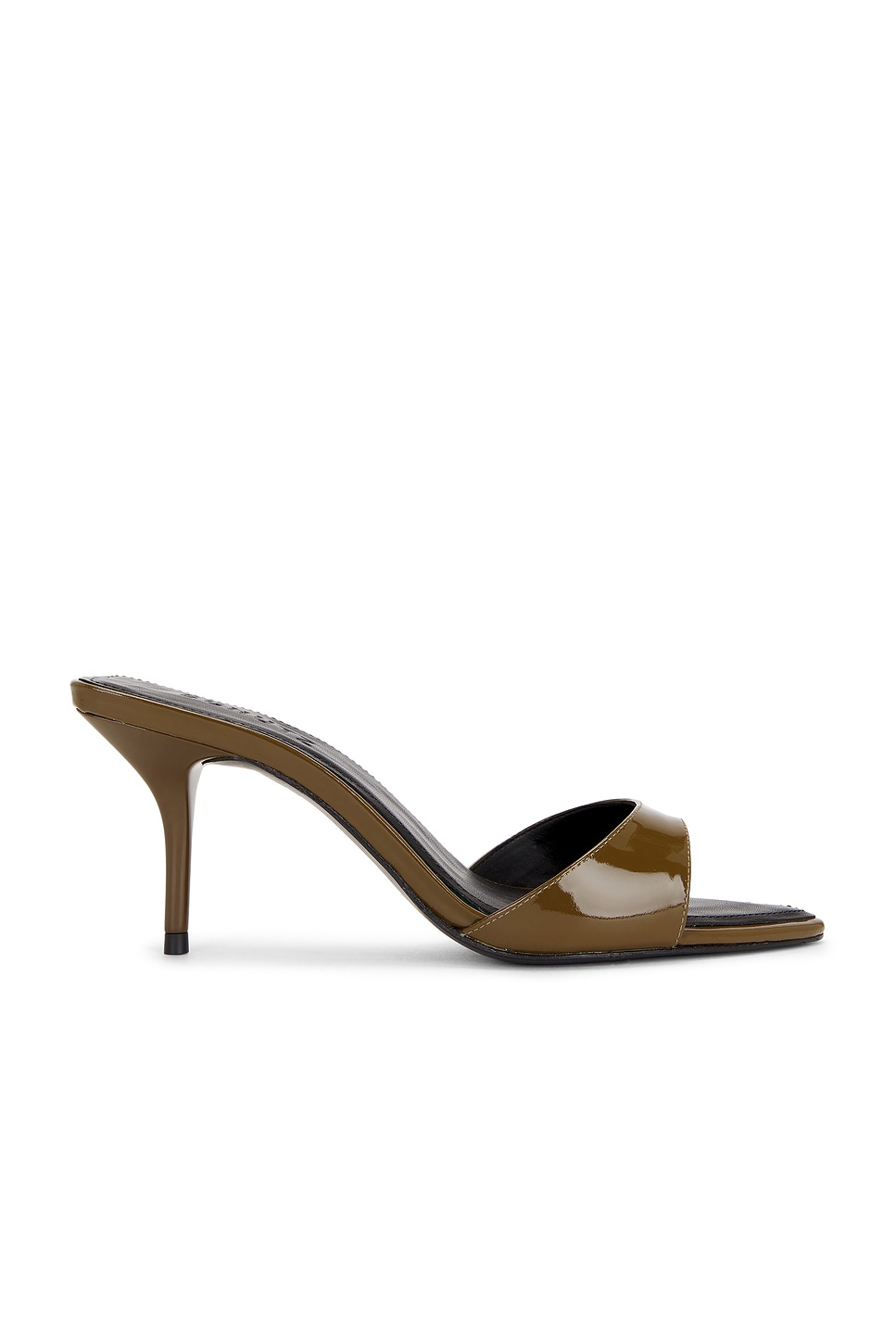 Schutz Elodie Mule in Dried Olive