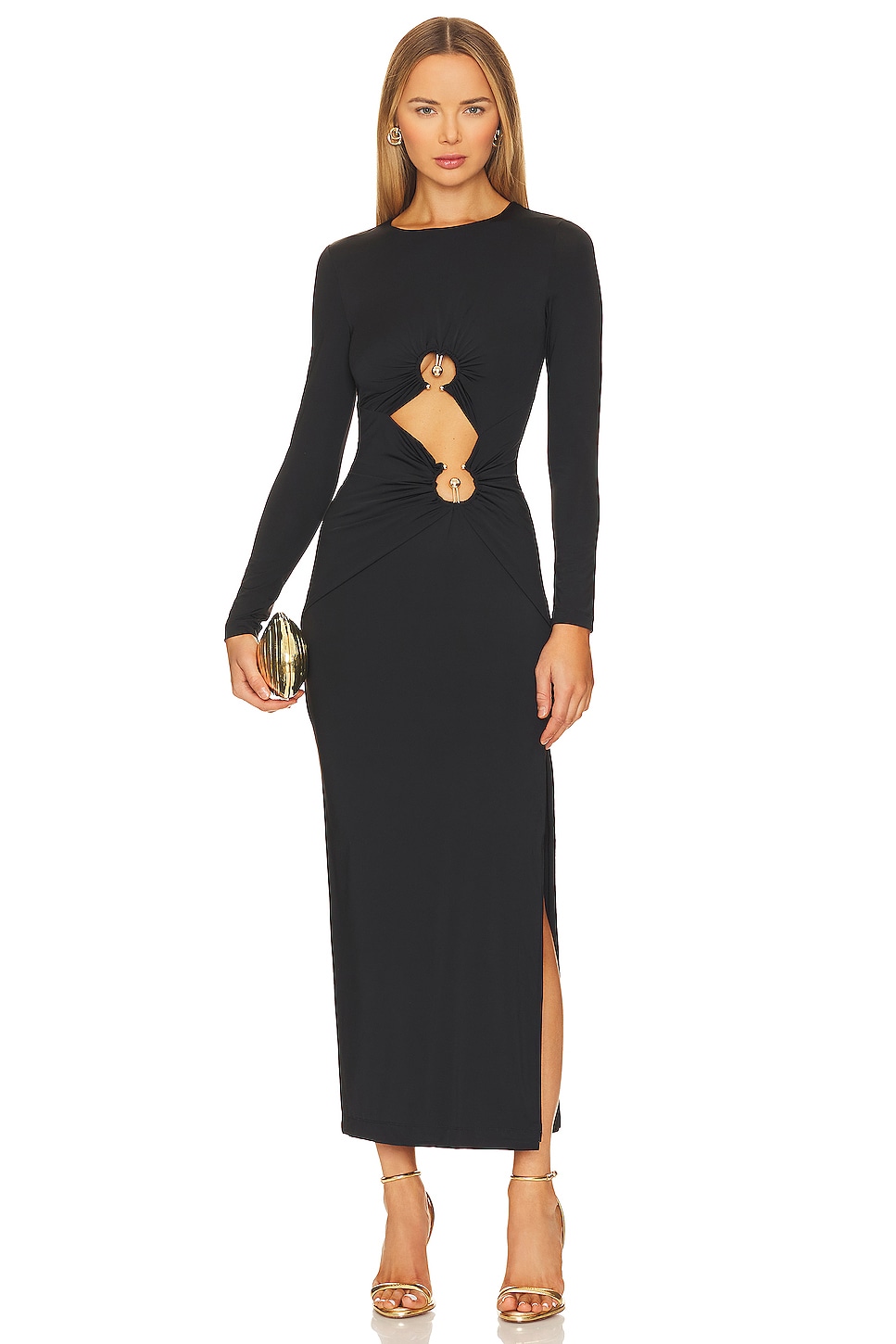 Bardot Neve Maxi Dress in Black