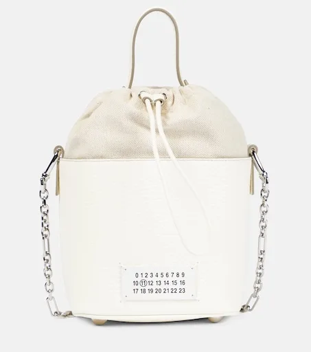 5AC leather bucket bag