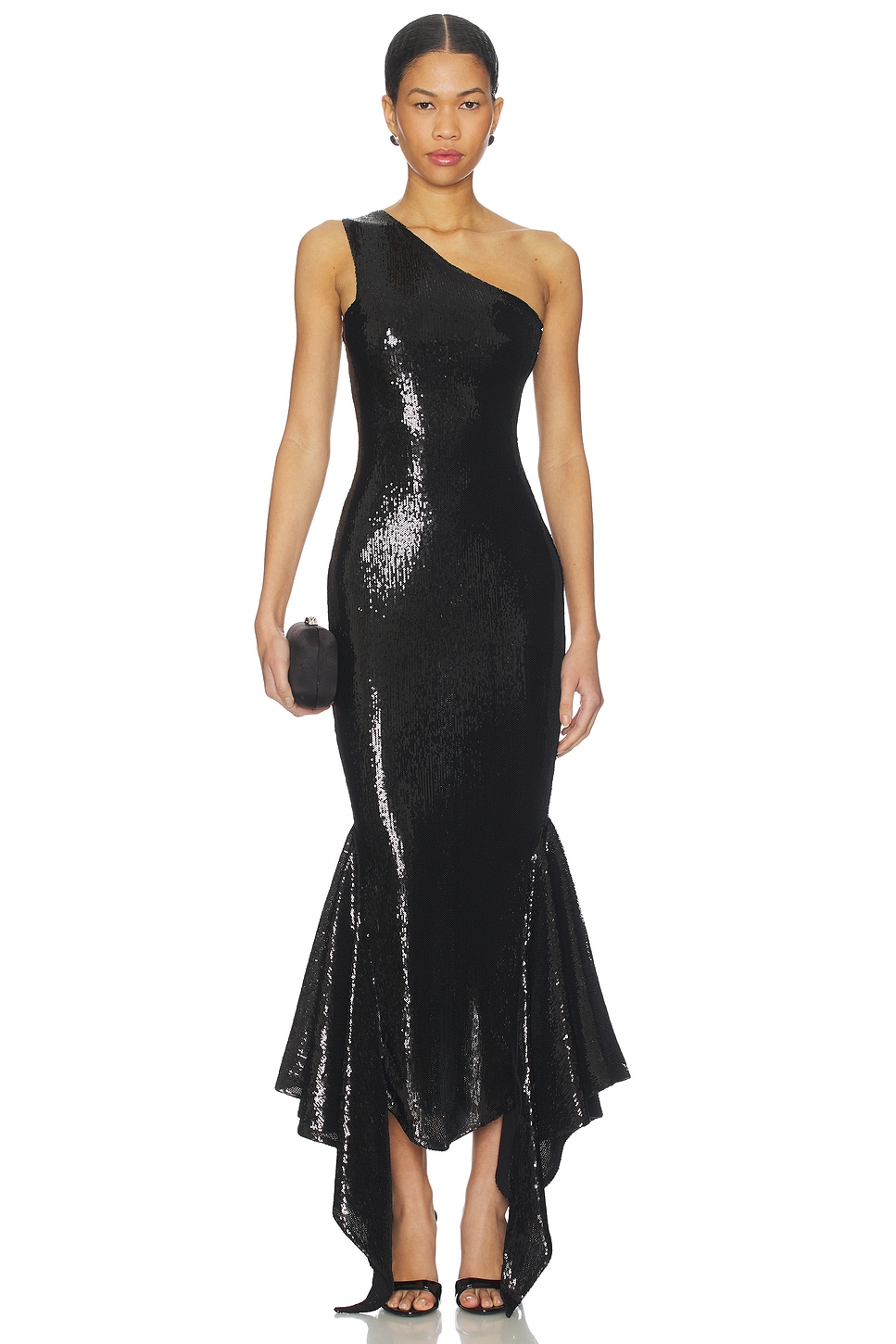 Sketch-Y HER Dress in Black Sequin