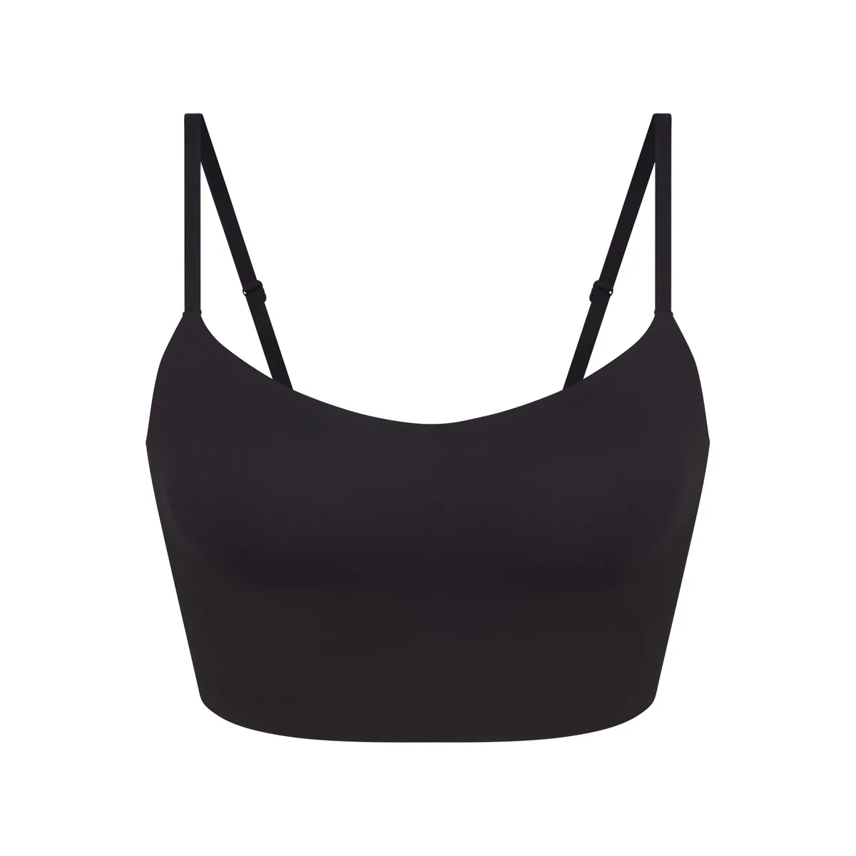 NikeSKIMS MATTE CAMI BRA TOP | OBSIDIAN