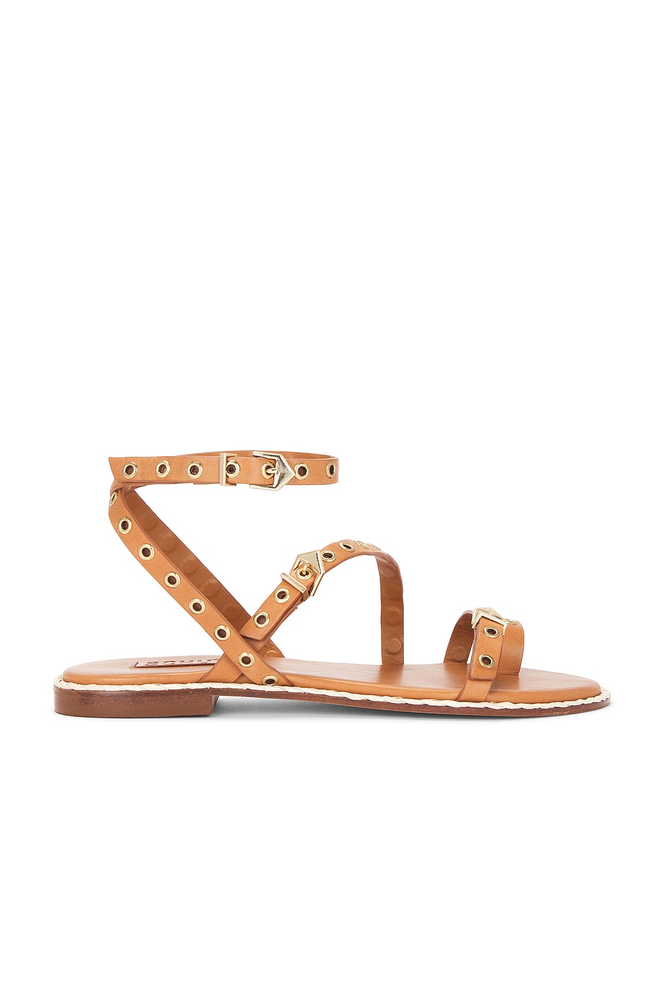 Schutz Annete Sandal in Cuoio Brown