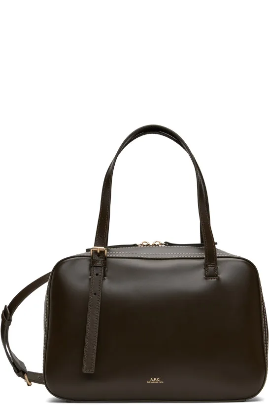 Khaki Virginie Box Bag