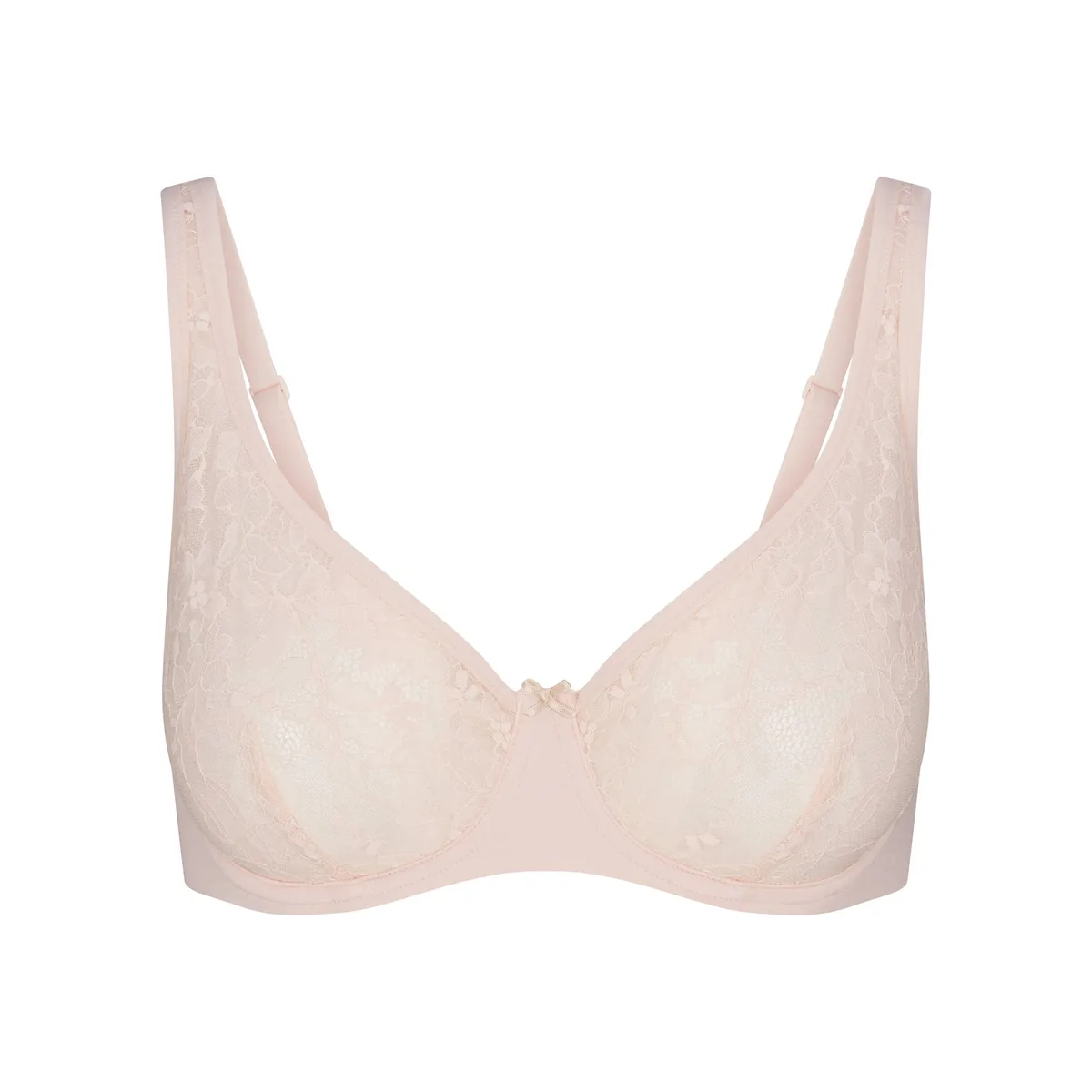SKIMS LACE UNLINED MINIMIZER BRA | PRIMROSE