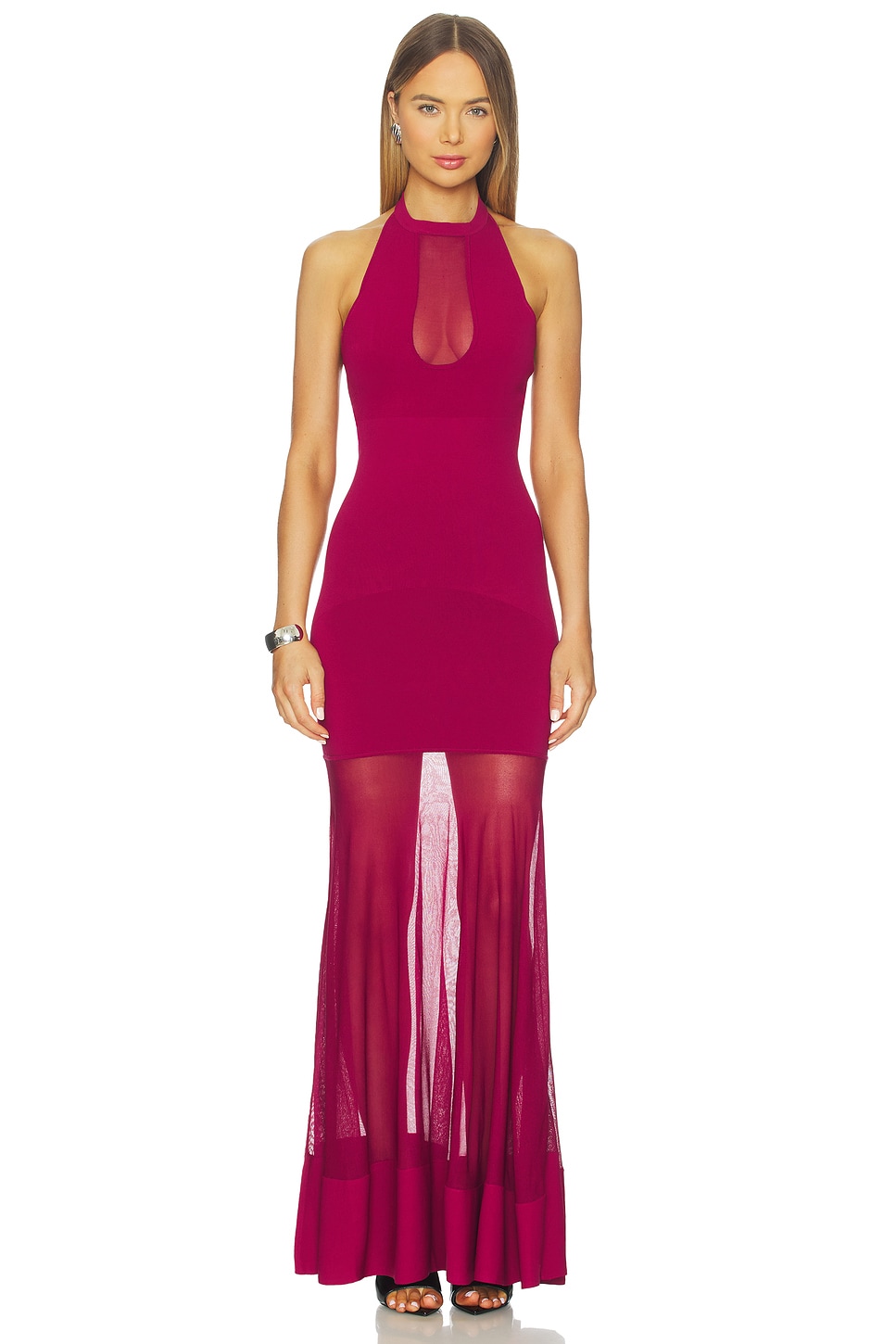 Dodiee Charlene Halter Dress in Charlene