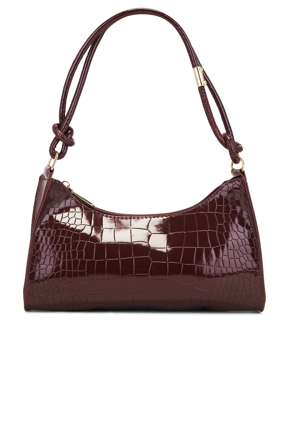 8 Other Reasons Knot Shoulder Bag in Burgundy