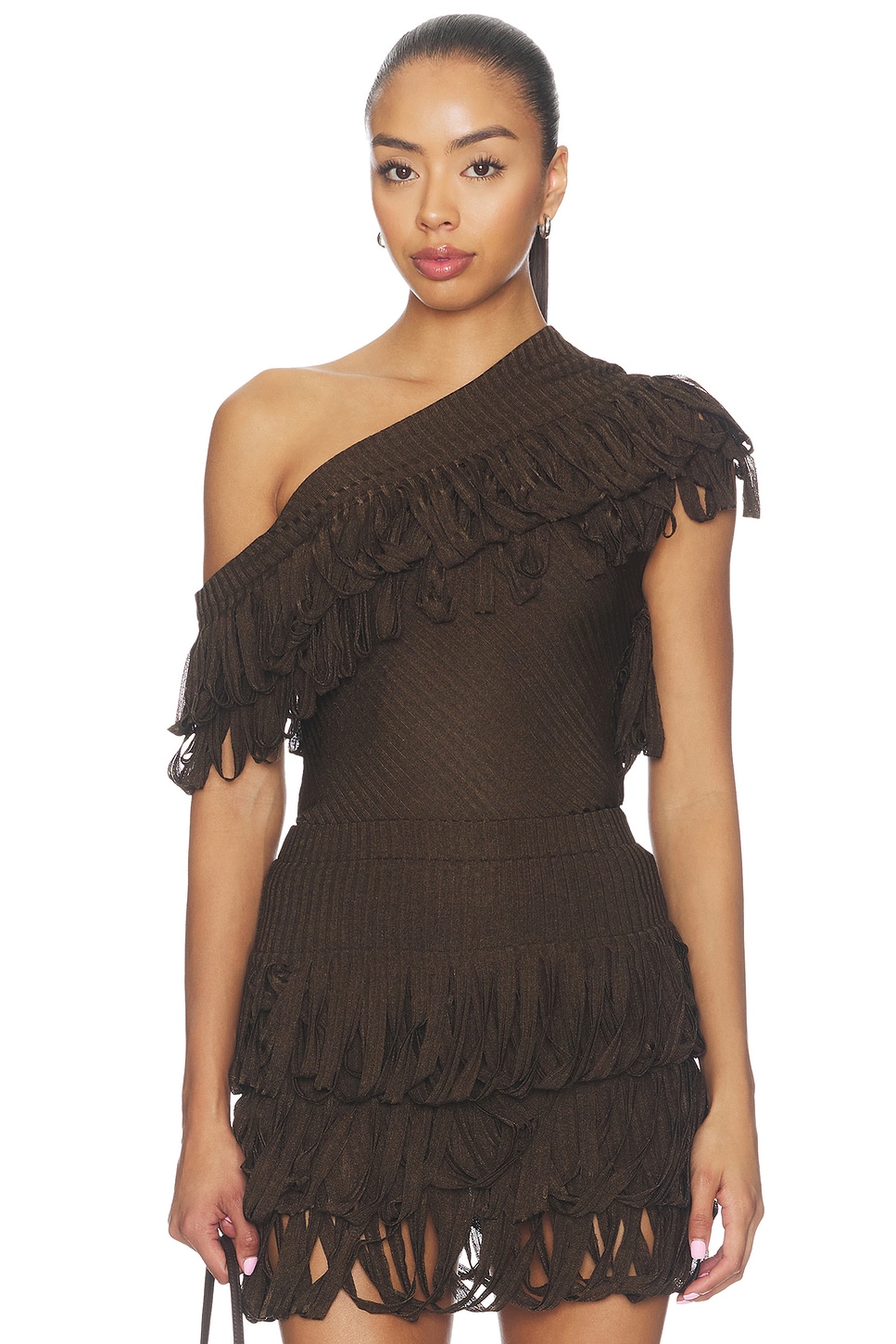 IRO Encre Top in Earthy Brown