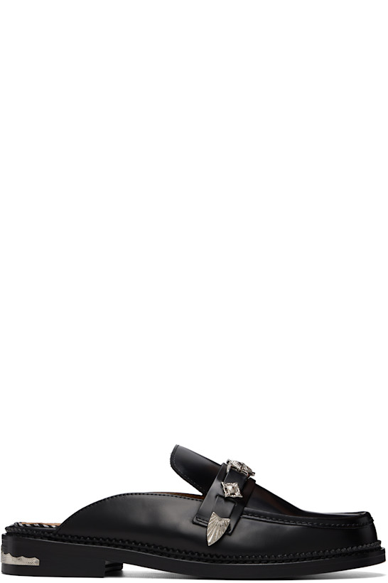 Black AJ1528 Loafers