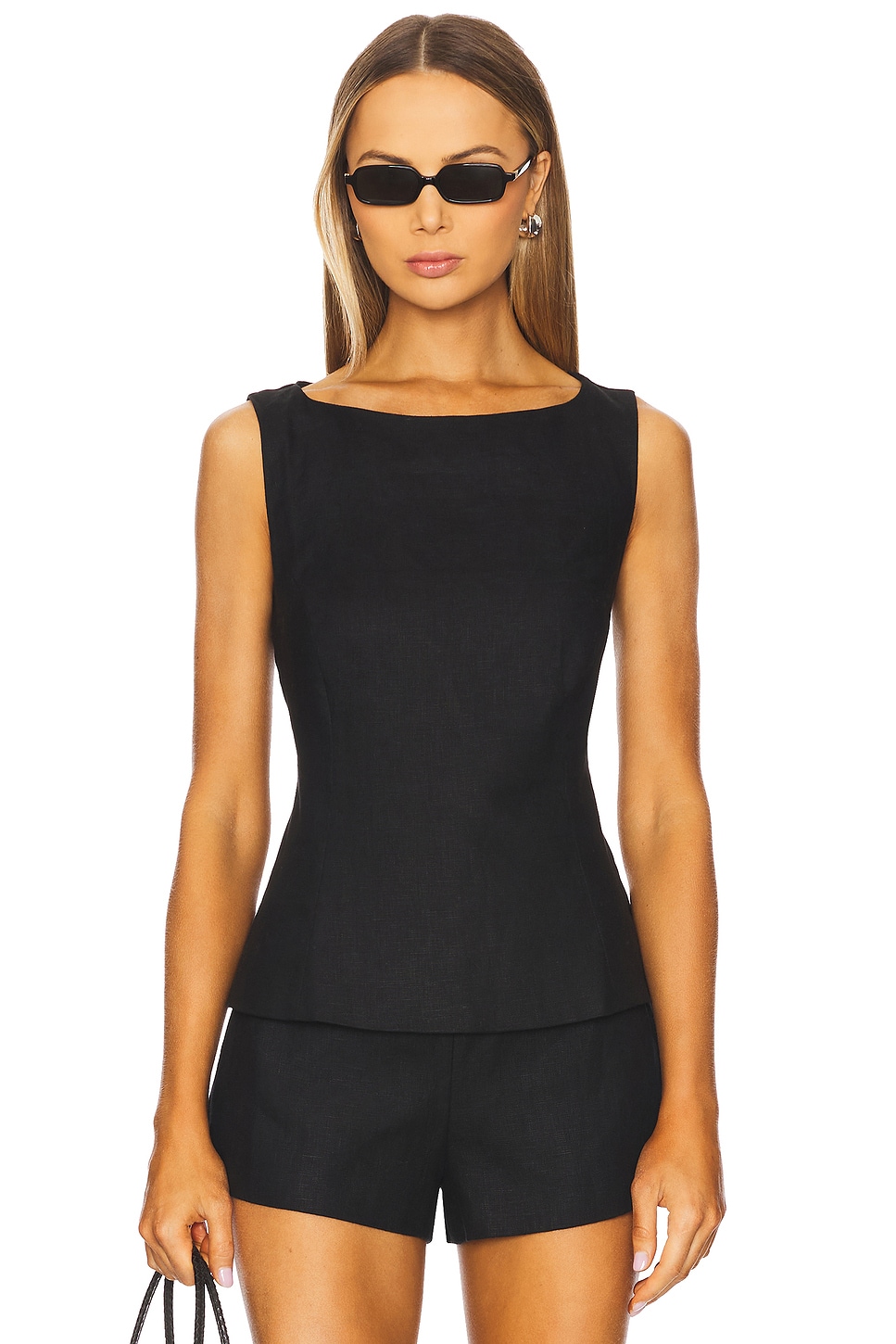 FAITHFULL Ana Top in Black