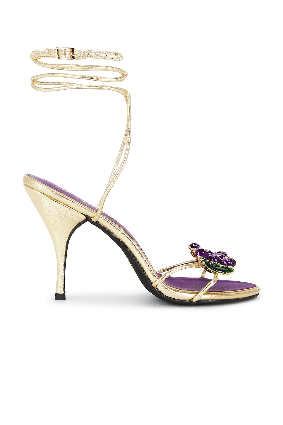 Jeffrey Campbell Kleo Sandal in Grape Combo