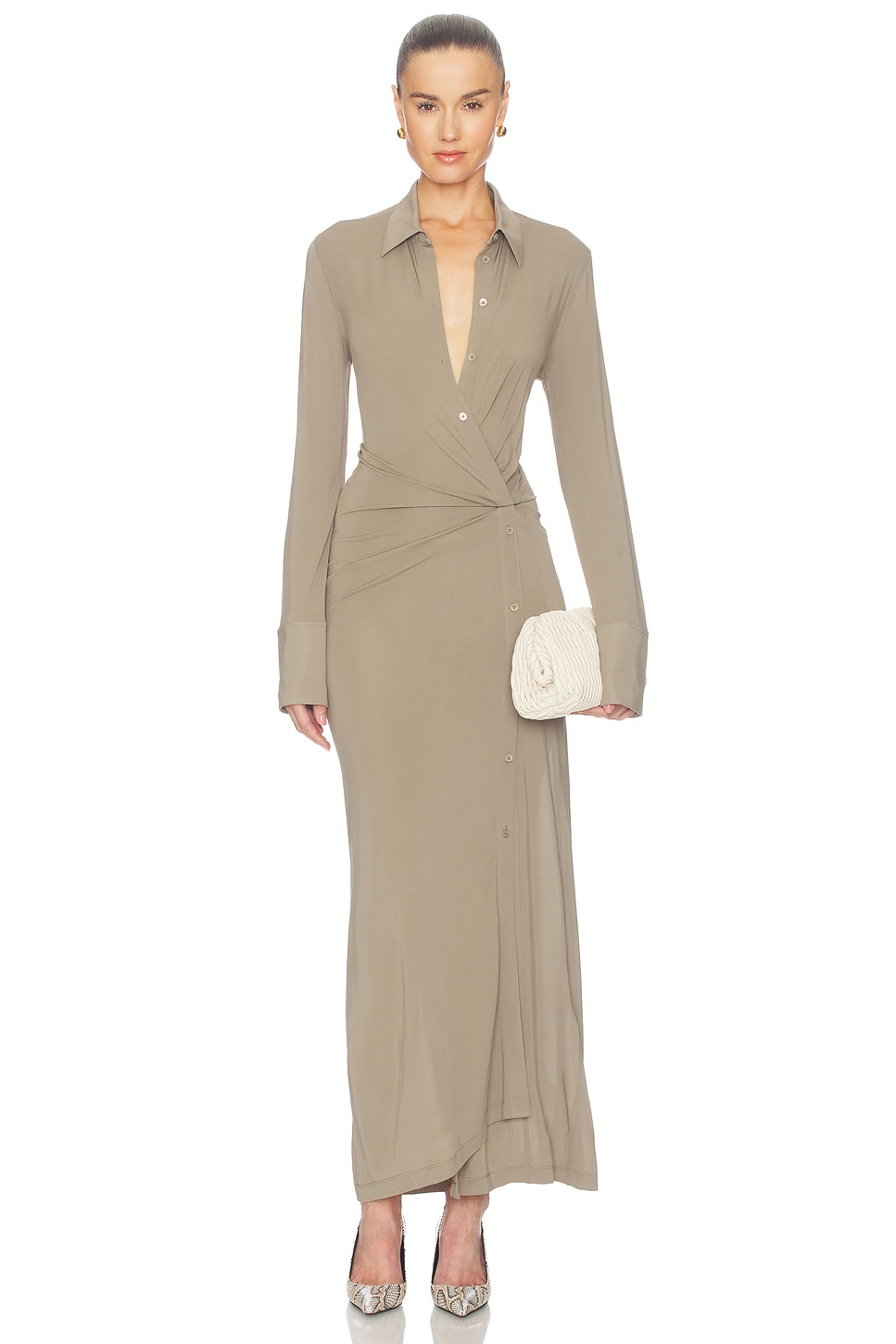 Helmut Lang VESTIDO in Fallen Rock