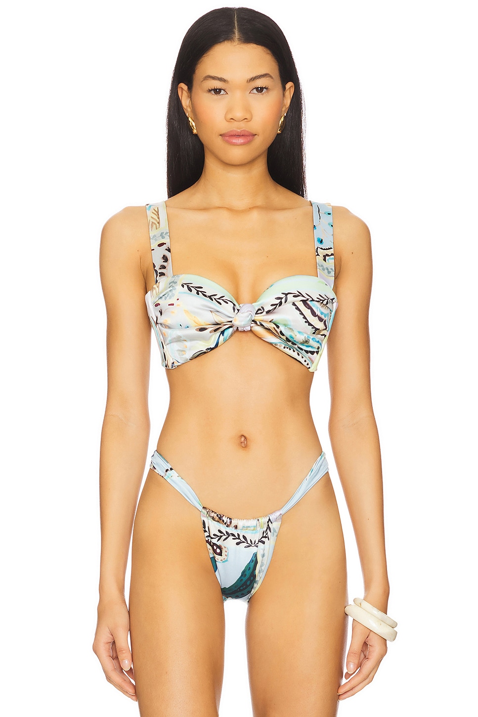 Montce Hayden Bikini Top in St. Barths Floral