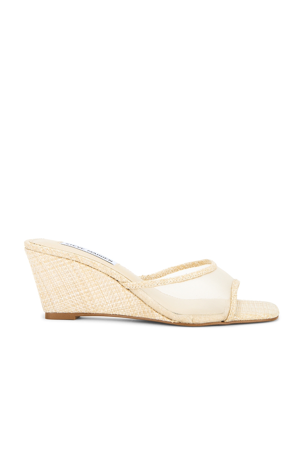 Steve Madden Seleste Sandal in Raffia Mesh