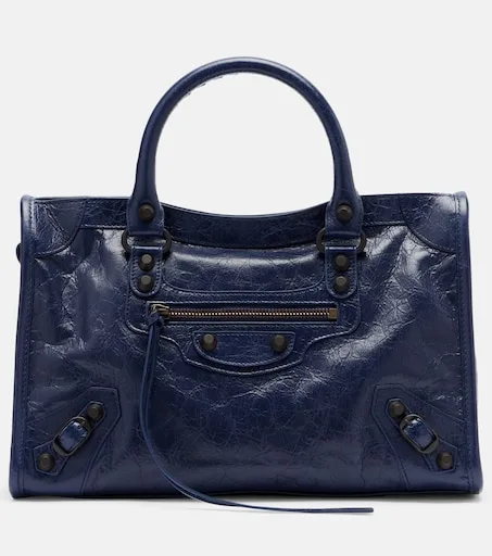 Le City Small leather top-handle bag