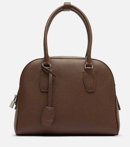 India 10 Small leather tote bag