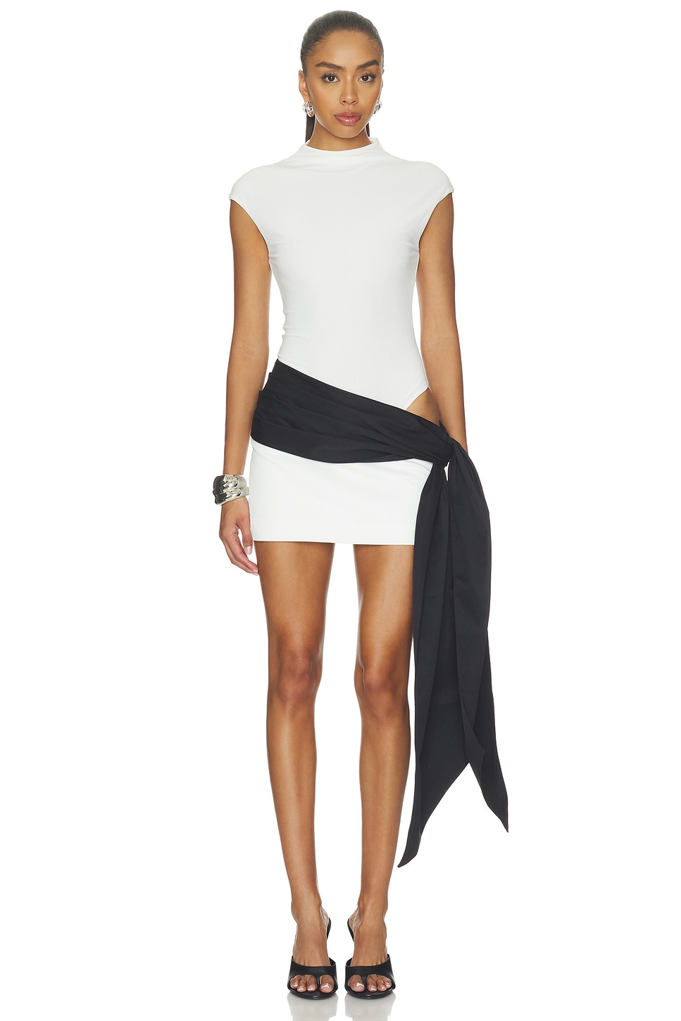 Benni Dakota Mini Dress in White