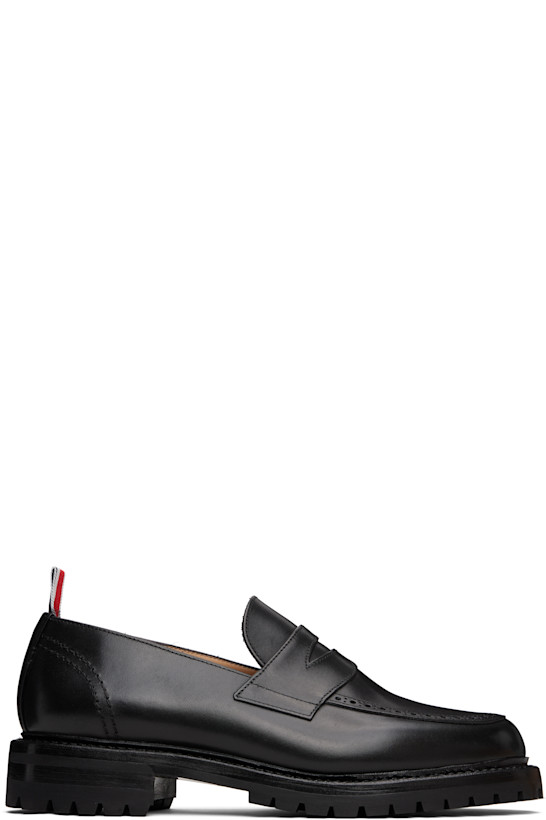 Black Classic Penny Loafers