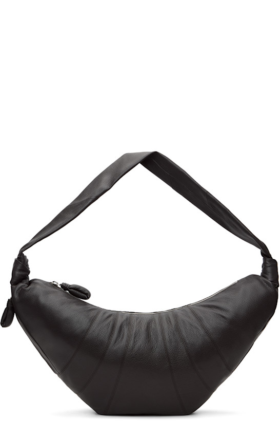 Brown Large Croissant Bag