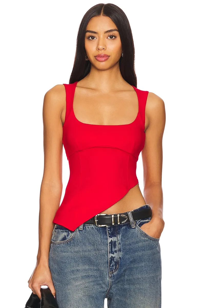 Lovers and Friends Penn Top in Red