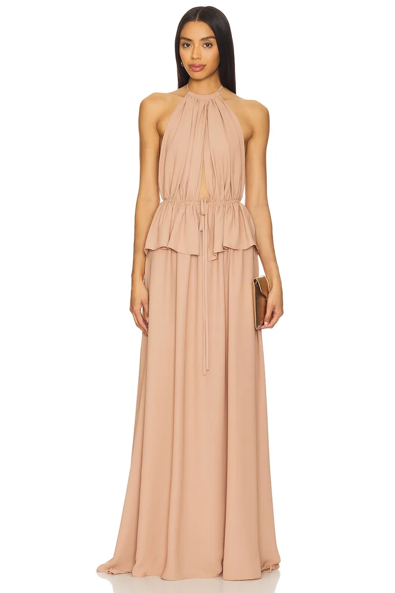Kimberly Taylor Skye Dress in Nude