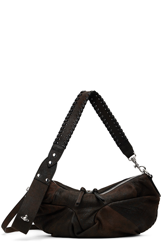 Brown Agnes Small Shoulder Bag
